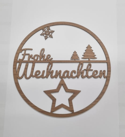 Türschild "Weihnachten" Onlineshop KB