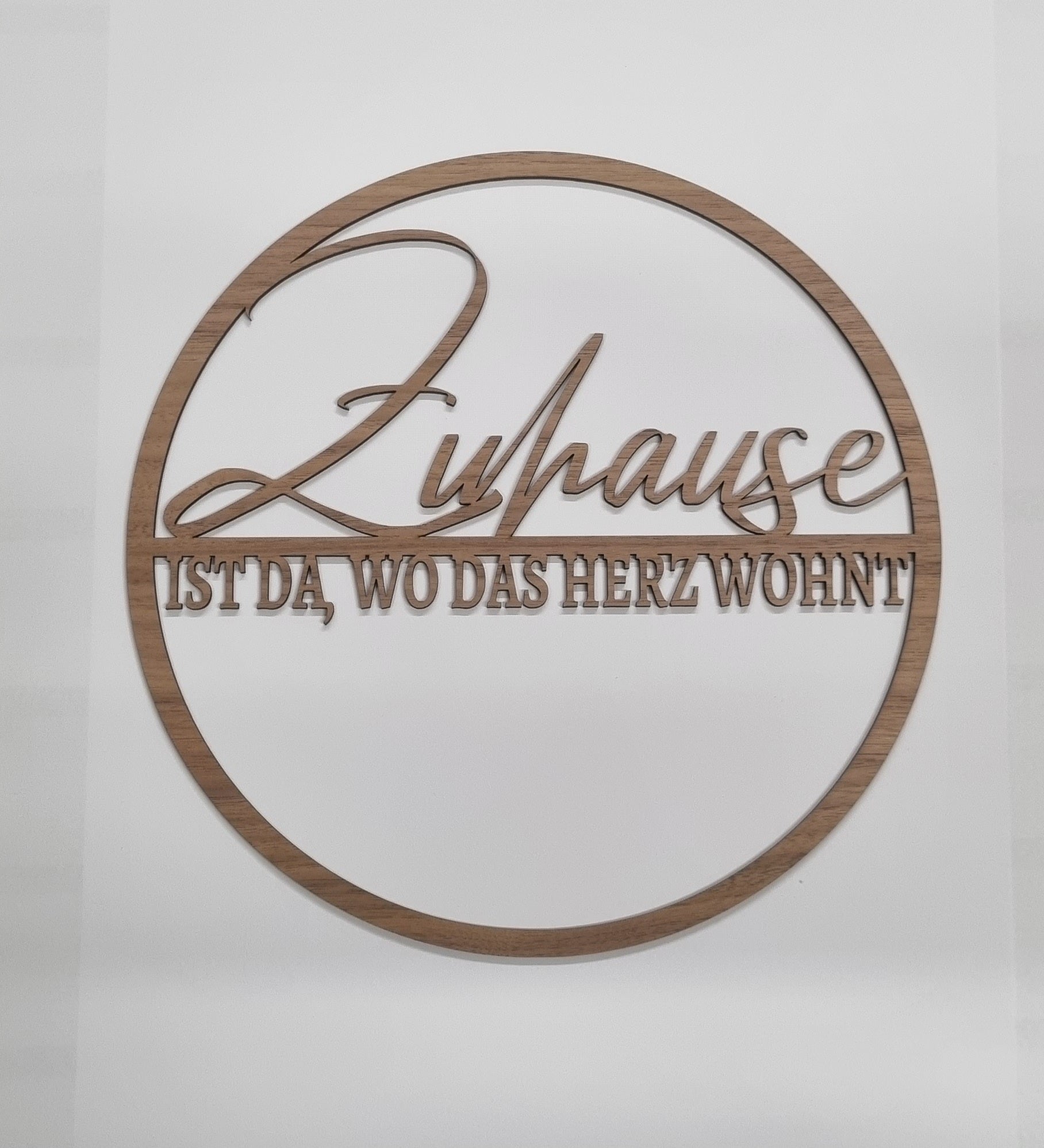 Türschild "Zuhause" Onlineshop KB