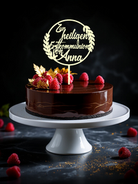 Caketopper "Erstkommunion" personalisierbar