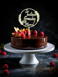 Caketopper "Firmung" personalisierbar