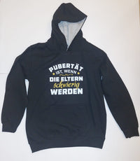Hoodie Kids "Pubertät"