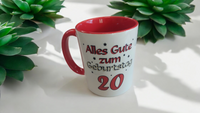 Keramiktasse Two Tones & Handle "personalisierbar" Onlineshop KB