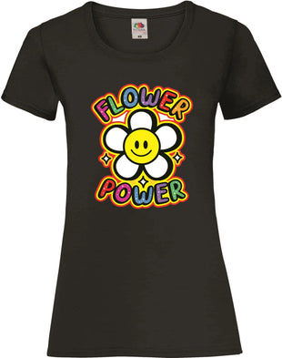 T-shirt "Flowerpower" Damen Onlineshop KB