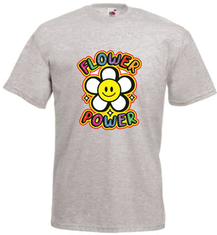 T-shirt "Flowerpower" Herren