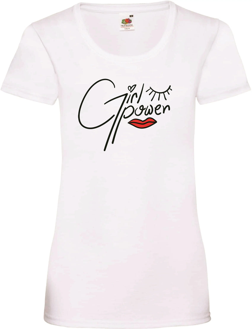 T-shirt "Girlpower" Damen Onlineshop KB