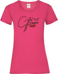 T-shirt "Girlpower" Damen Onlineshop KB
