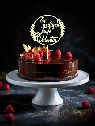 Caketopper "Taufe" personalisierbar