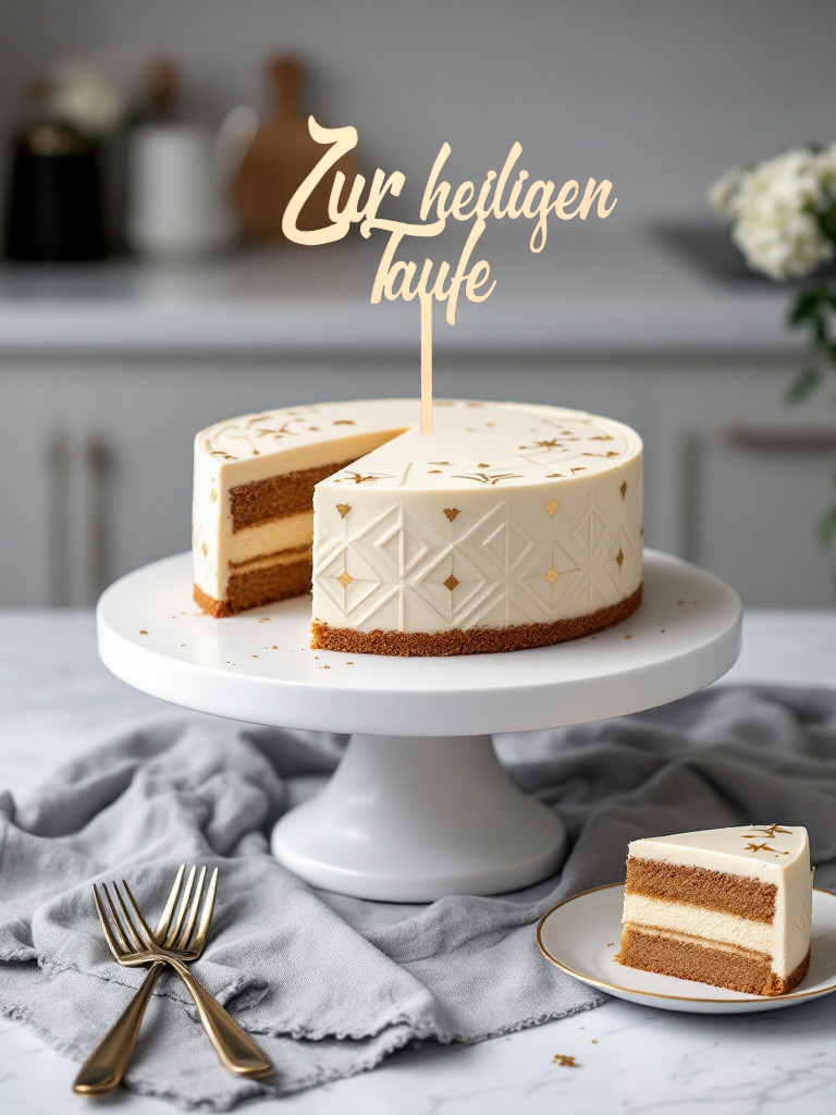 Caketopper "Taufe"