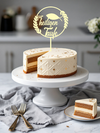 Caketopper "Taufe"