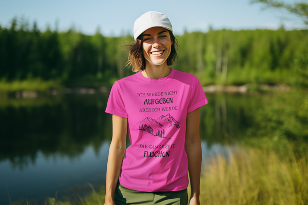 T-shirt "Wandern" Damen