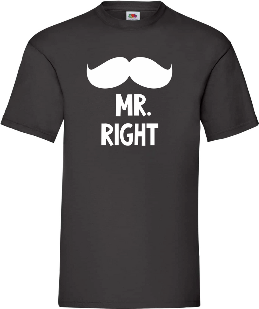 T-shirt "Mr Right"