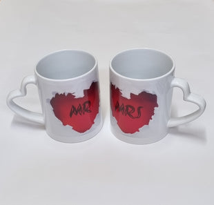 Partnertasse "Mr Mrs"